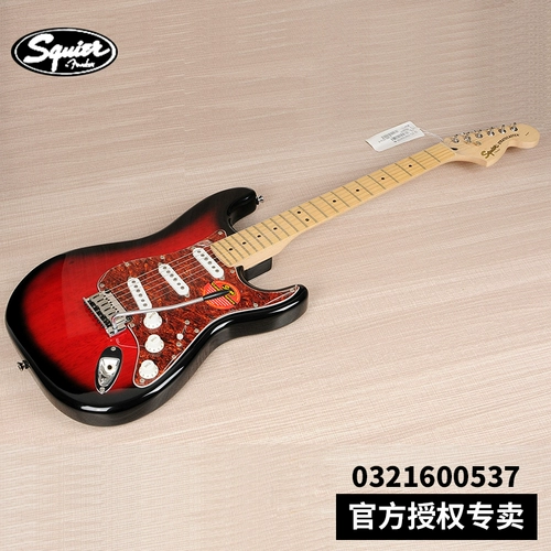 Fender Электрогитара Fender Squier электрогитара SQ для начинающих Affinity CV50 60 70S запись