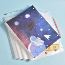 Aa3 transparent folder test paper clip large horizontal page page file Primary School students junior high school students high school students clip storage clip strong clip book clip file file volume collection information book