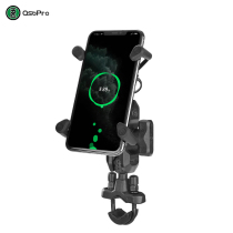 Five Piosopro Motorcycle Bike Variable Diameter 12 7-33mm Multicard X Wireless Cellular Phone Navigation Bracket