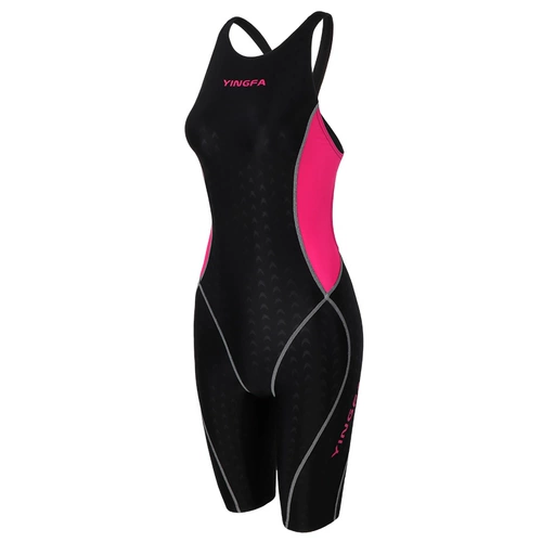 Доставка груди, Кожаная кожаная женская купальника, цветовые гонки, соединенные один -точка купальника 953