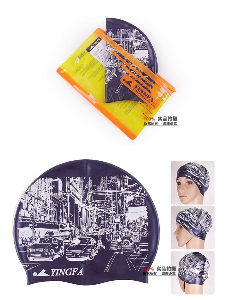 Mũ bơi bằng silicon màu đơn sắc của Anh mẫu áo tắm liền thân đẹp