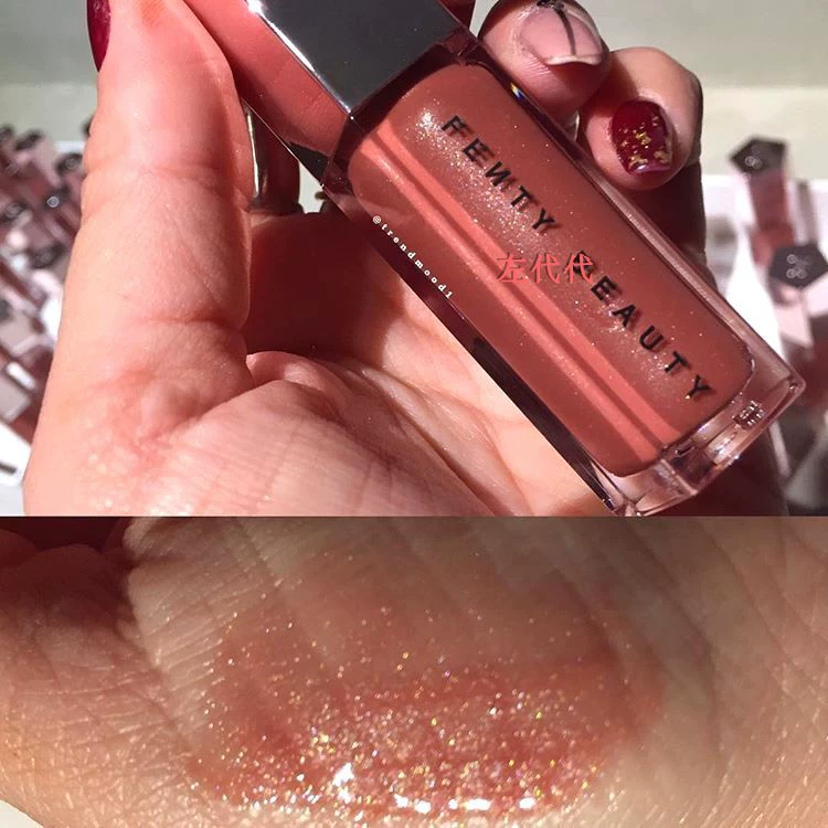 Anh mua Fenty Beauty Glow Gloss Bomb rose Pearl glaze lip gloss lip gloss son bóng hàn quốc đẹp	