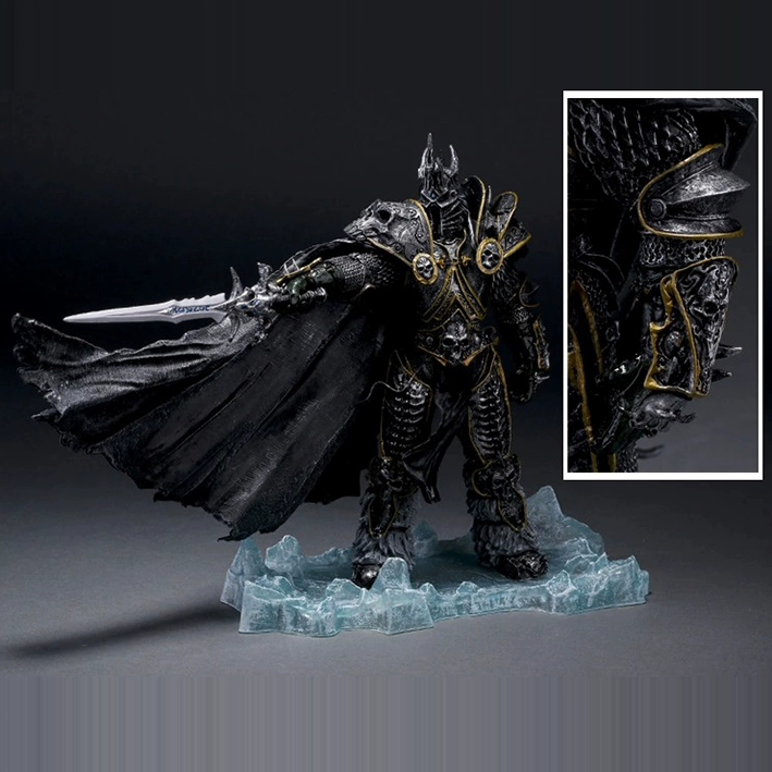 World of Warcraft hình wow Lich King hình Alsace hiệp sĩ tử thần hình nhân vật hình món quà - Capsule Đồ chơi / Búp bê / BJD / Đồ chơi binh sĩ