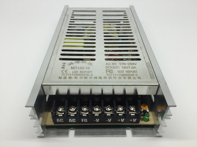 Hon Hai switching power supply MD120- 18 output 18V7A
