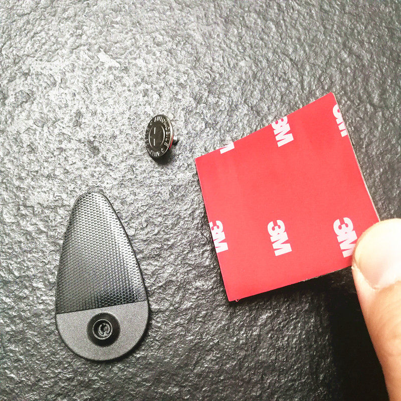 3M adhesive backed car mat fixed artifact surrounded by pad fixed nail buckle Velcro high temperature resistant stable obedience