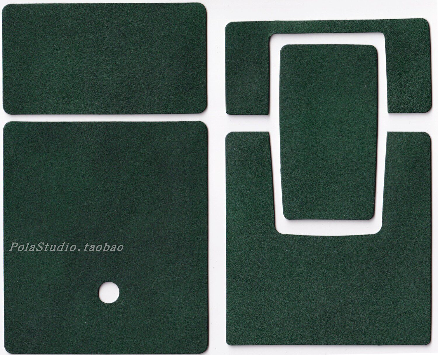 Polaroid Polaroid SX70 sonar 680 690 dark green leather trim Skin