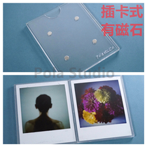 Fuji FUJIFILM photo-made-paper transparent photo-frame magnet refrigerator sticker