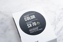 Polaroid Pauli comes in colorful round frame SX70 with paper white side clapping up 680690