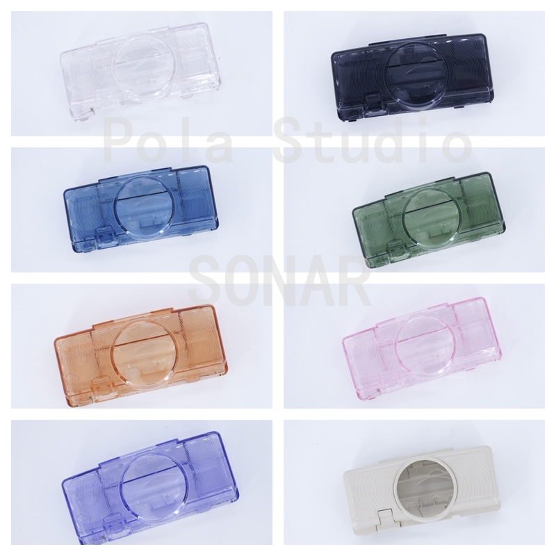 Polastudio Polaroid Transparent Housing Cover Sx70/Sonar Front and Rear Cover Camera Body Shell