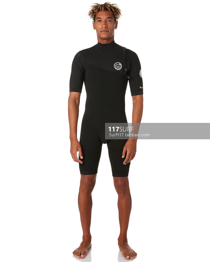 RIP CURL surf cover E-Bomb Zip Free ShortSleeve 2mm SpringSuit