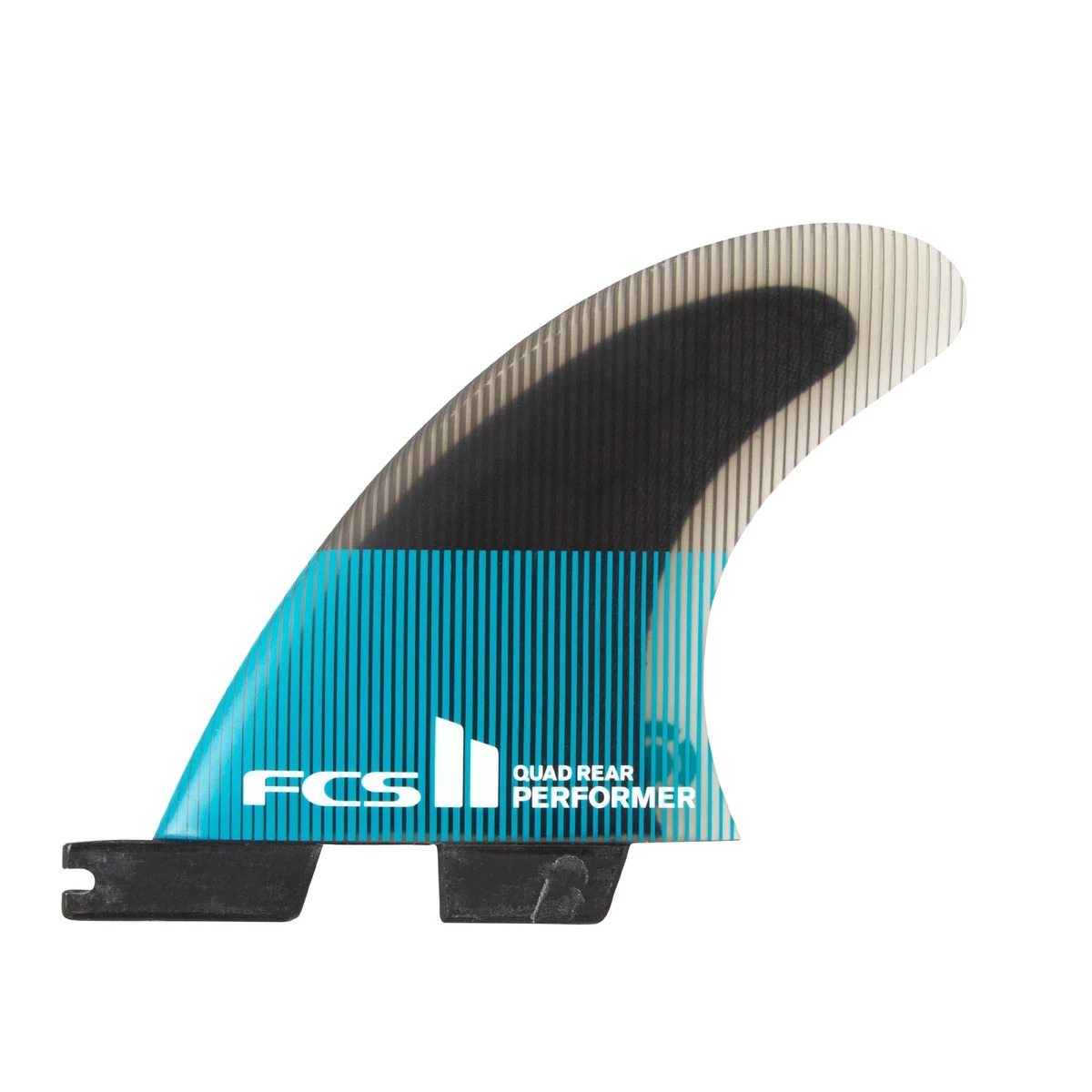 FCS II SURFBOARD TAIL RUDDER LEFT AND RIGHT 2 PIECES SET PERFORMER PC QUAD REAR FINS