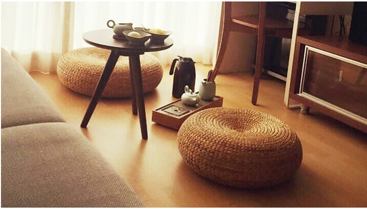 Miễn phí trà đạo mây vận chuyển Zen thiền đệm futon đệm ghế dày nhấn thờ phượng Baidian thiền Phật đệm xanh - Ghế đệm / đệm Sofa đệm ghế papasan
