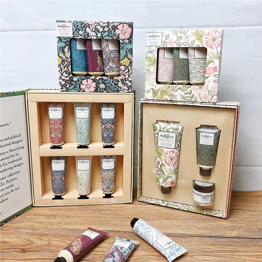 Spot UK niche brand MorrisCO handcream gift box Portable moisturizing hand cream moisturizing 30ML