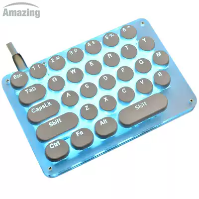 One-handed mechanical keyboard lol game dedicated chicken eating one-handed keyboard League of Legends keypad Custom keyboard