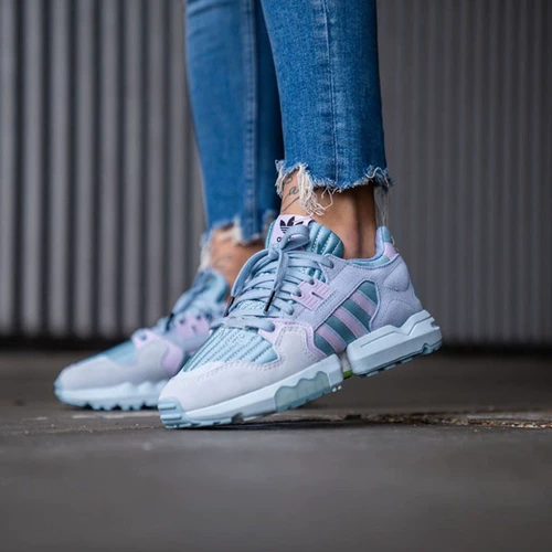 Adidas ZX Torse Blue Fresh and Fresh Men and Women Rrote обувь EF4373