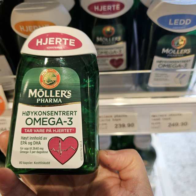 Mollers Norwegian medicine high-end high-end omega-3DHAEPA fish oil cardiovascular and cerebrovascular original triomar