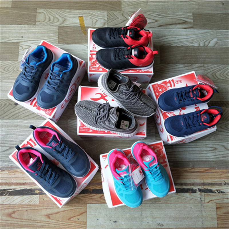 Foreign Trade Raw Single Special Price Boy Girl Running Shoes Breathable Comfort Non-slip Shock Absorbing Student Shoes Sports Casual Shoes