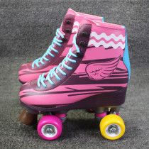 Foreign Trade Tail Single Special Price Children Double Row Skates Roller Skates Roller Skates Baby Shoes Double Row Wheels Four Wheels Skating Wheel Skating Shoes