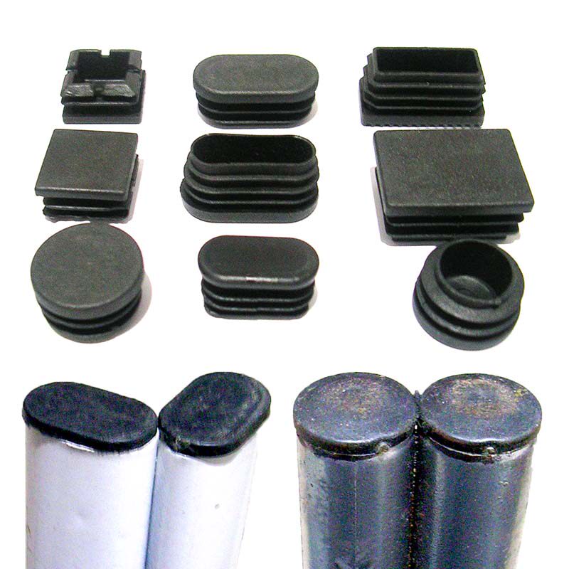 Furniture foot pad plastic foot plug table chair foot cover leg and foot inner plug steel pipe stool plug cap desk bed foot tube plug
