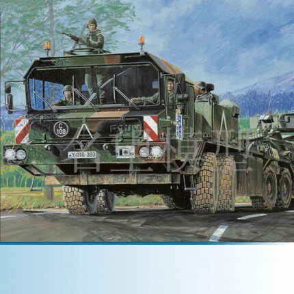 Fame Model Small armored 00203 56 tons of pictogram tank transport vehicle 1 35