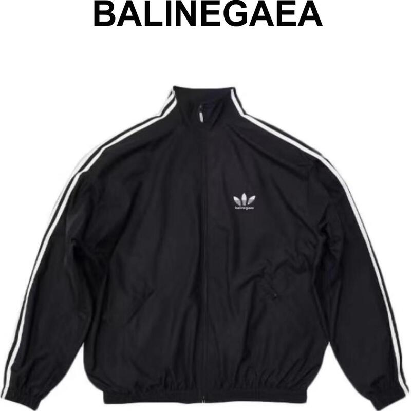 Balinegaea Paris Collaboration Three-Page Logo Embroidered Sun Protection Jacket for Men and Women Balinegaea Paris Collaboration Three-Page Logo Embroidered Sun Protection Jacket for Men and Women