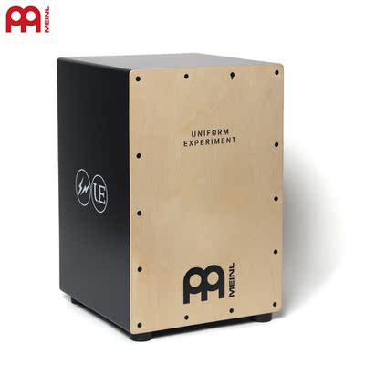 Фрагмент единого эксперимента Meinl Cajon Lightning логотип барабан