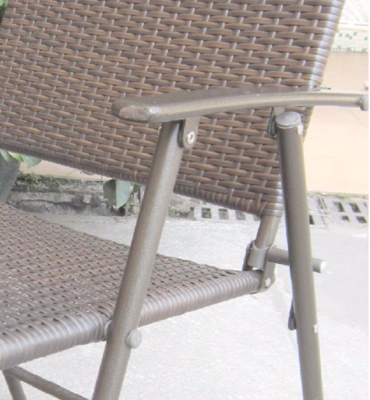 Ghế biển đẹp gấp ghế mây mây bàn cà phê bàn ​​cà phê ngoài trời ban công đồ nội thất giải trí kết hợp sân vườn bàn ghế ban công