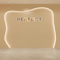 Customizable logo high-definition clothing male and female child clothing background wall cloth design mesh red clothing with goods direct interplay background