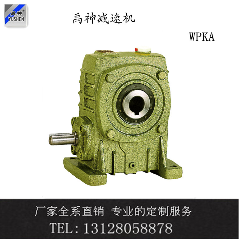 Hangzhou Yushua WPKA Reducer 40 50 6~250 1 101 151 30 worm gear reducer
