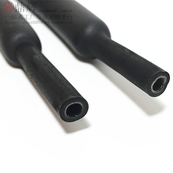Double-wall heat-shrink pipe black with rubber seal waterproof and environmentally friendly double wall heat-shrink tube