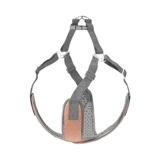 Дроящая веревочная грудь и спина среднего размера маленькая маленькая собачья светящаяся жилет