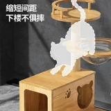 Коротко -сборочная кошачья стойка для кошачья кошачья кошачья кошачье дерево интегрированная платформа Mankang Коротколога с коротки