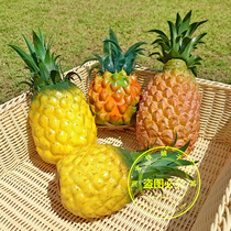Simulation pineapple pineapple pineapple fake fruit model cabinet decorations sketch photography early education props bonsai wine cabinet