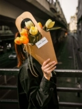 Почувствуйте увлажняющуюся симуляцию тюльпана цветочные декоративные сетевые красные фотосъемки опоры