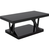 Стеклянный креативный современный и минималистичный диван для офиса, черный комплект