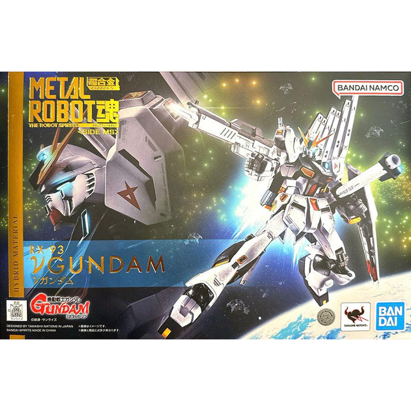 In Stock Metal Robot Mr Soul Rx-93 Nu Gundam 0093 Strike Gundam Bandai