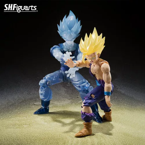 Пятно SDCC 2023 Место проведения ограничено SHF Сон Ухань Сон Гоку Отец и сын Shockwave Bandai