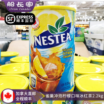 Canada Nestle brewing lemon flavored iced tea 2 2kg