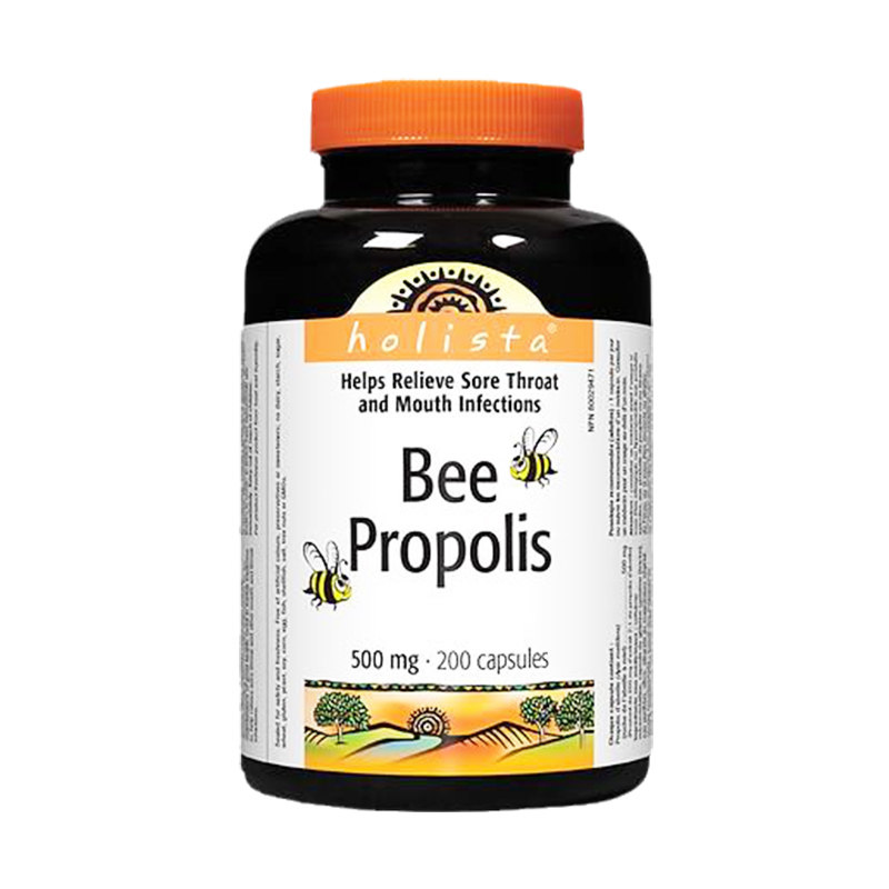 Canada Holista Vitality Stente Natural Black Propolis Capsule 500mg200 Grain