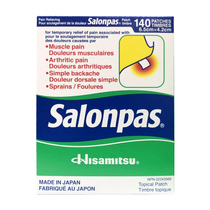 Canada Salonpas Japan salonpns 6 5cm * 4 2cm 140 tablets