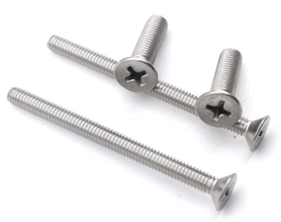 Flat machine 3MM 201 stainless steel cross countersunk head screw flat head screw M3*5 6 8 10 12 16-50
