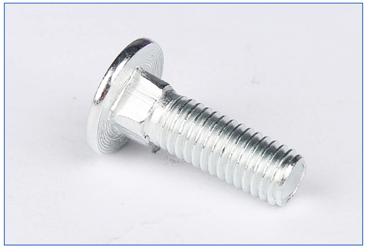 Carbon steel national standard carriage screw bridge carriage half-round head square neck bolt M8M10M14M16*40-60