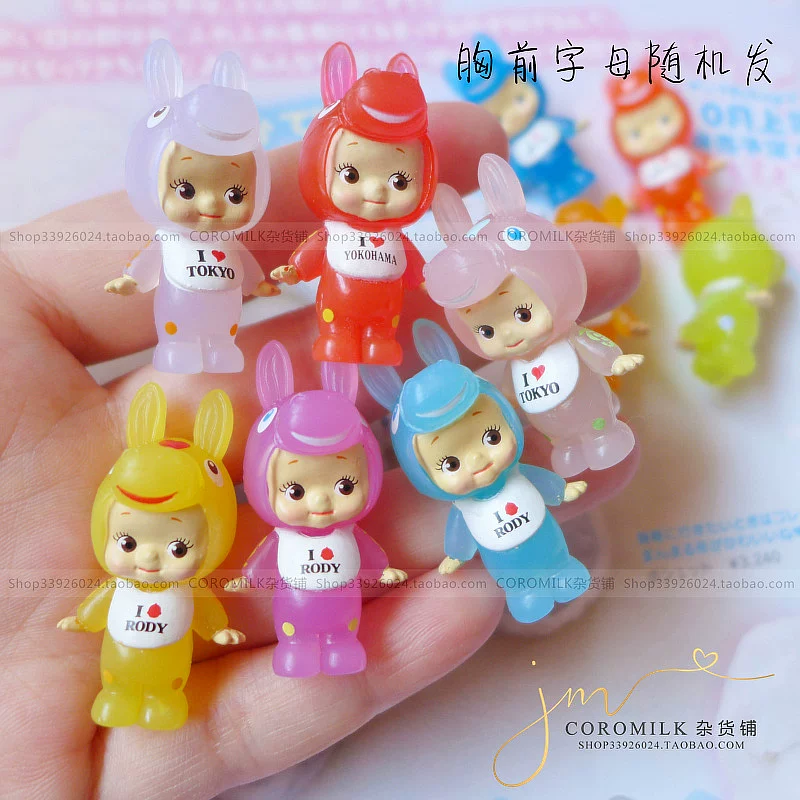 Распродажная специальная цена цветной полупрозрачный набор TOKYO RODY серия панда кьюпи сувенир подвеска
