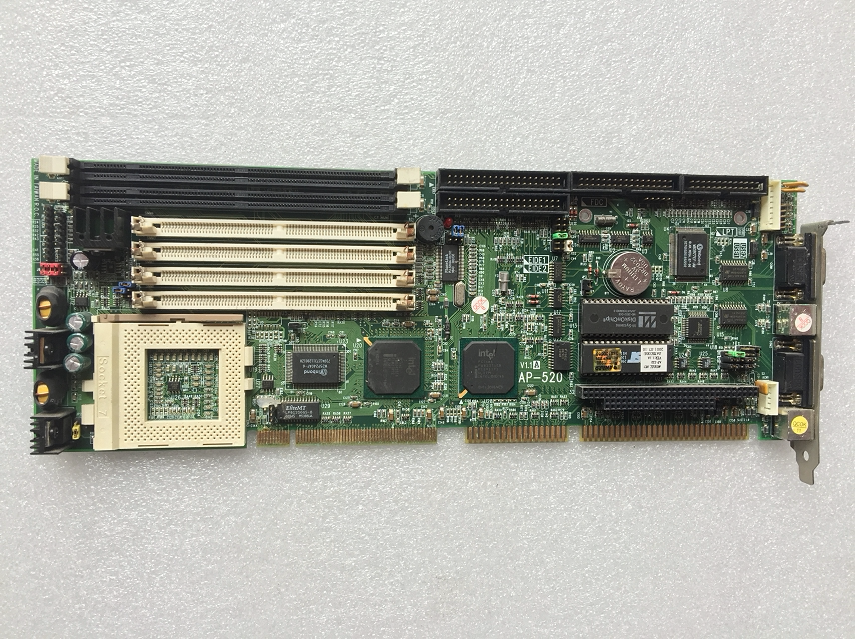 Original disassembly AP-520 V1 1A 370 industrial motherboard CPU motherboard physical map spot