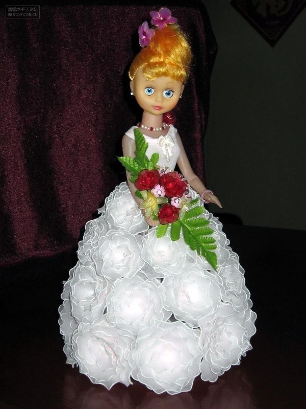 Tori flower Tori flower material Doll body