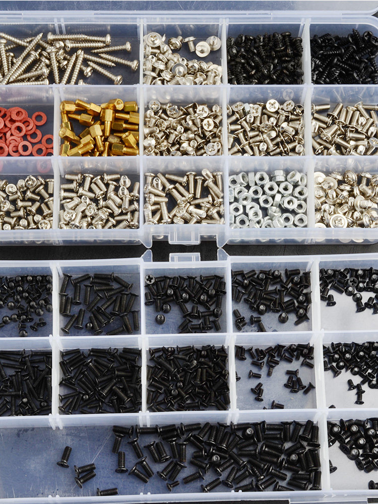 Laptop and Desktop Computer Special Screw Set DIY Mainframe Chassis Motherboard Accessories Boxed Back Cover Solid State Drive