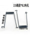 Spring V-shaped small torsion spring hook customized 304 stainless steel wire double torsion clamp special-shaped Y-shaped long spring 90 degrees 180 straight
