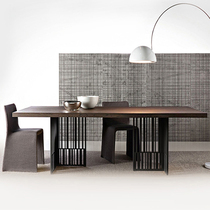 loft American desk solid wood computer desk desktop industrial style simple modern iron boss table creative desk