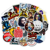 50 rights gaming graffiti stickers Suitcase Guitar Skateboard Waterproof non-infringement stickers Amazon Hotsell