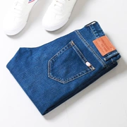 Y706 30 tuổi thương hiệu 20-50 tuổi có thể mặc quần jeans nam thu đông siêu co giãn